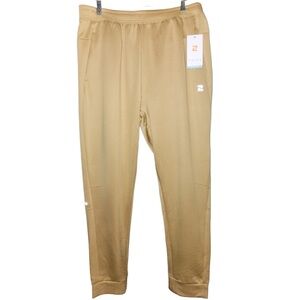 NWT ZELOS Tan Evolution Athletic Pants Size Medium
